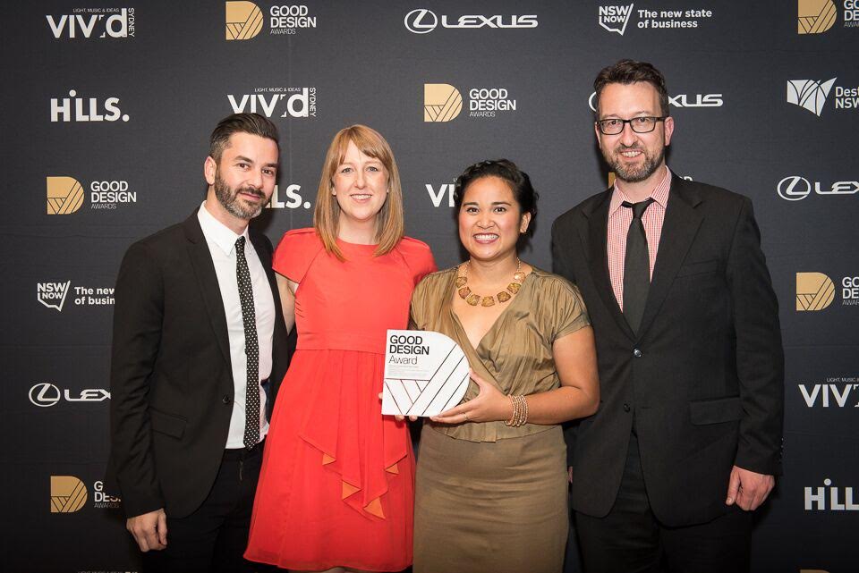 The design team behind the Good Design Award-winning State Library of Victoria service redesign.