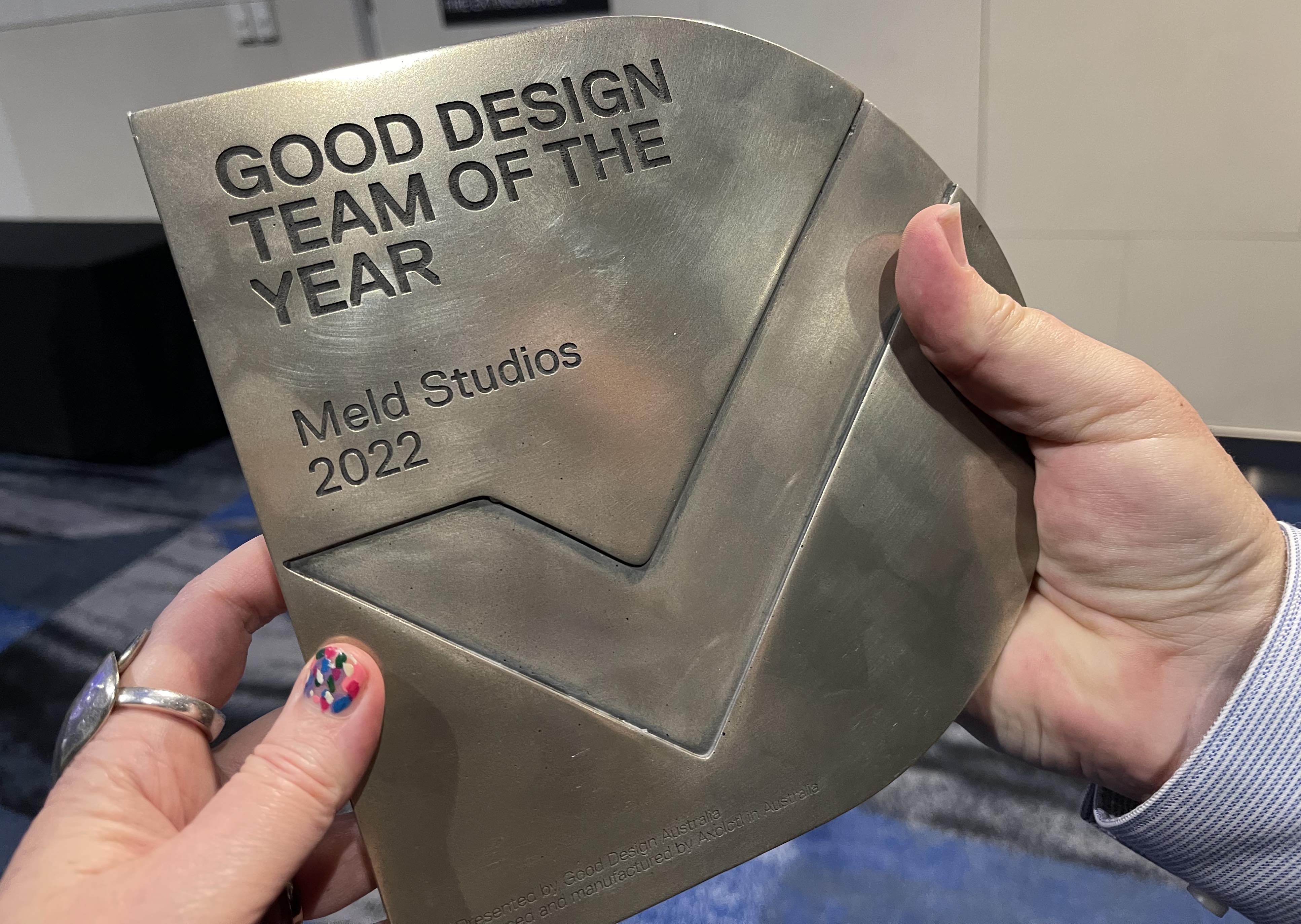Good Design Team of the Year - Meld Studios
